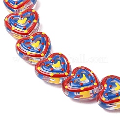 Glass Enamel Beads&nbsp;GLAA-Z021-01C
