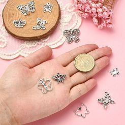 100Pcs 10 Styles Tibetan Style Alloy Pendants&nbsp;TIBEP-CJ0002-87