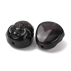 Natural Ice Obsidian Carved Beads&nbsp;G-A310-05
