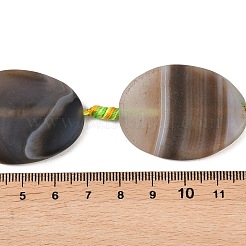 Natural Banded Agate Beads Strands&nbsp;G-P605-L02-01A