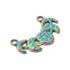 Ion Plating(IP) 304 Stainless Steel Pendants&nbsp;STAS-L268-020MC