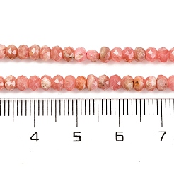 Natural Argentina Rhodonite Beads Strands&nbsp;G-F770-D07-03