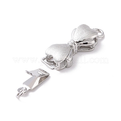 Brass Box Clasps&nbsp;KK-G427-02P
