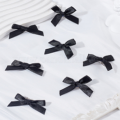 10Pcs Bowknot Polyester Alligator Hair Clips&nbsp;AJEW-LP0008-08B