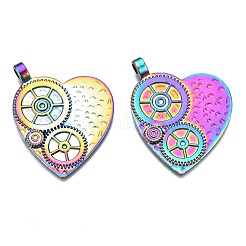 Rainbow Color Alloy Pendants&nbsp;PALLOY-N156-165-NR