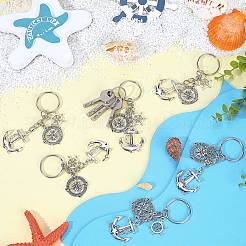 20Pcs Alloy Keychain&nbsp;KEYC-SC0001-15D
