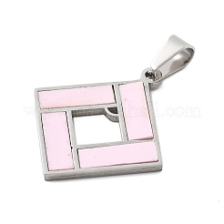 304 Stainless Steel Pendants&nbsp;STAS-F313-06P