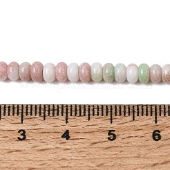 Cracked Opaque Glass Beads Strand&nbsp;GLAA-D306-A02