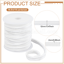 18 Yards Flocking Cloth Lip Cord Trim&nbsp;OCOR-BC0007-98B