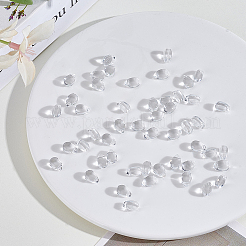150Pcs Transparent Lampwork Charms&nbsp;FIND-AR0006-65