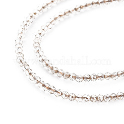 Electroplated Glass Beads Strands&nbsp;EGLA-S174-23B-01