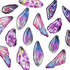 Transparent Epoxy Resin Pendants&nbsp;RESI-FS0002-33B