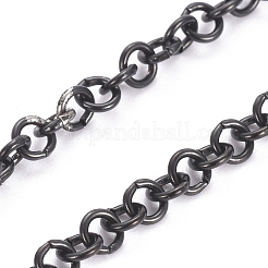 304 Stainless Steel Rolo Chains&nbsp;CHS-L025-01B-B