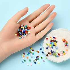 DIY Glass Seed & Disc Polymer Clay Beads Jewelry Making Finding Kit&nbsp;DIY-YW0005-31