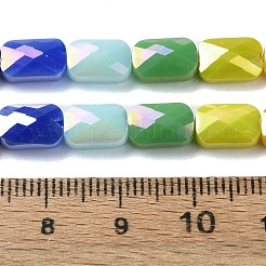 Electroplate Glass Beads Strands&nbsp;EGLA-C004-09