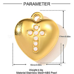 304 Stainless Steel Pendants&nbsp;STAS-OY003-34G
