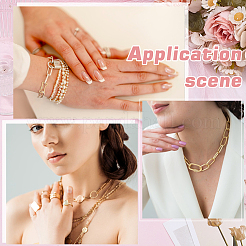 6Pcs 6 Styles Brass Micro Pave Clear Cubic Zirconia Screw Carabiner Lock Charms&nbsp;KK-ME0004-07