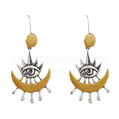 Retro Zinc Alloy Dangle Earrings&nbsp;FS-WGEB8B3-01