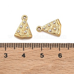Hammered 304 Stainless Steel Pendants&nbsp;STAS-Z192-02GP