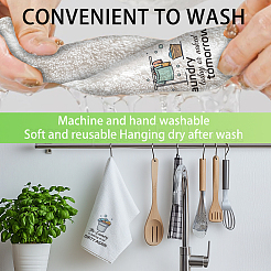 4Pcs 4 Styles Microfiber Cleaning Cloth&nbsp;AJEW-WH0645-005
