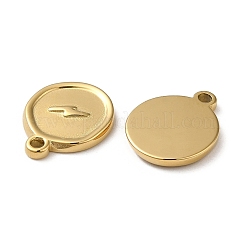 304 Stainless Steel Pendants&nbsp;STAS-Q252-12G