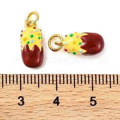 Rack Plating Brass Pendants&nbsp;KK-H486-11G