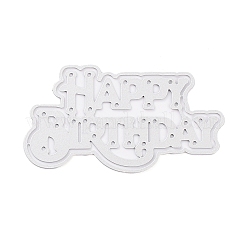 Birthday Theme Carbon Steel Cutting Dies Stencils&nbsp;DIY-P076-38