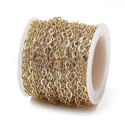 Brass Oval Link Chains&nbsp;CHC-G024-02G