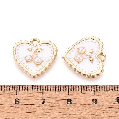 Alloy Enamel Pendants&nbsp;PALLOY-T092-37G-01