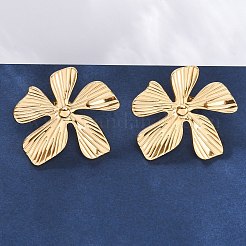 304 Stainless Steel Stud Earrings for Women&nbsp;EJEW-K306-20G
