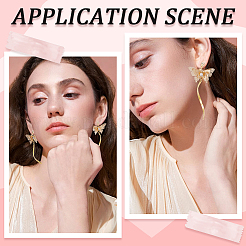 12Pcs Brass Cuff Earring Findings&nbsp;KK-BBC0010-22G