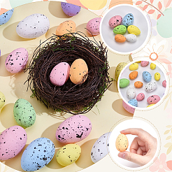 30Pcs 3 Styles Foam Simulated Pigeon Eggs&nbsp;DIY-SP0007-59