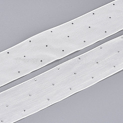 Single Face Printed Polyester & Acrylic Satin Ribbon&nbsp;SRIB-T009-06A