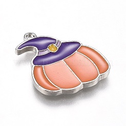 Halloween Theme Alloy Enamel Pendants&nbsp;LS-ENAM-J649-07P