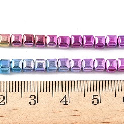 Electroplated Synthetic Non-magnetic Hematite Beads Strands&nbsp;G-A263-H01-04