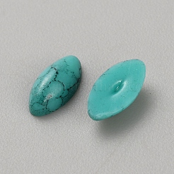 Resin Imitation Turquoise Decoden Cabochons&nbsp;RESI-WH0079-01L