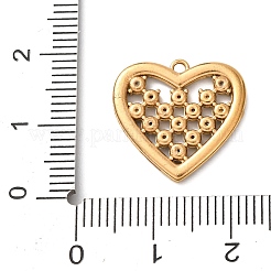 304 Stainless Steel Rhinestone Pendants&nbsp;STAS-G385-10G-01