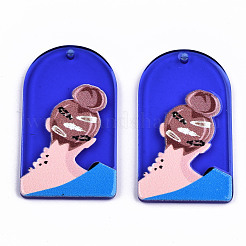 Transparent Acrylic Pendants&nbsp;KY-T022-03