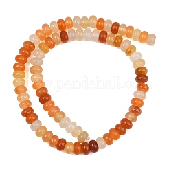 Natural Golden Silk Jade Beads Strands&nbsp;GG-CBAD029-B01-5x8mm