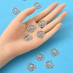 Tibetan Style Alloy Pendants&nbsp;TIBEP-YW0001-70