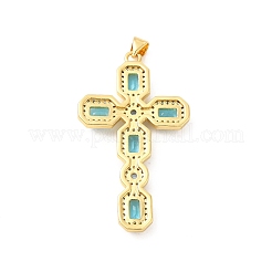 Rack Plating Brass Pendants&nbsp;KK-D087-17G