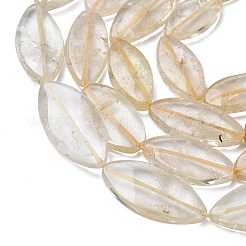 Heated Natural Citrine Beads Strands&nbsp;G-L650-F01-01