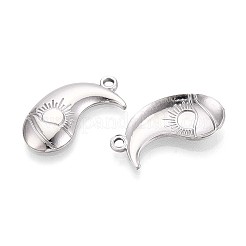 304 Stainless Steel Pendants&nbsp;STAS-T065-10P