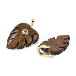 Natural Tiger Eye Pendants&nbsp;GG-CBA105B-01E-G