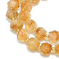 Heated Natural Citrine Beads Strand&nbsp;G-I376-A46-01