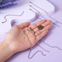 105Pcs 3 Styles Iron Tag Chains&nbsp;IFIN-TA0001-64P