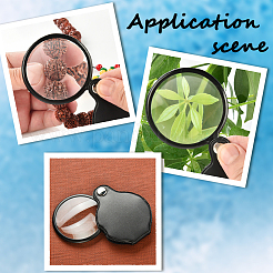 4Pcs Magnifying Glass&nbsp;AJEW-SP0002-48