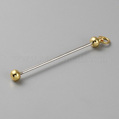 Iron Bar Beadable Keychain for Jewelry Making DIY Crafts&nbsp;IFIN-SZC0005-01A-02