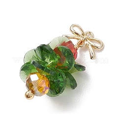 Christmas Theme Glass Pendants&nbsp;PALLOY-JF02864