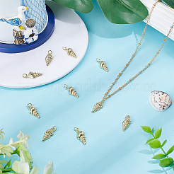10Pcs Brass Pendants&nbsp;KK-HY0004-09